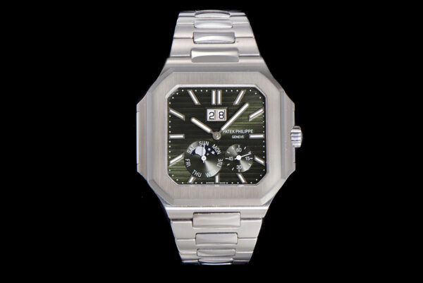 4 (10) Patek Philippe Cubitus 5822 Green Dial TWF