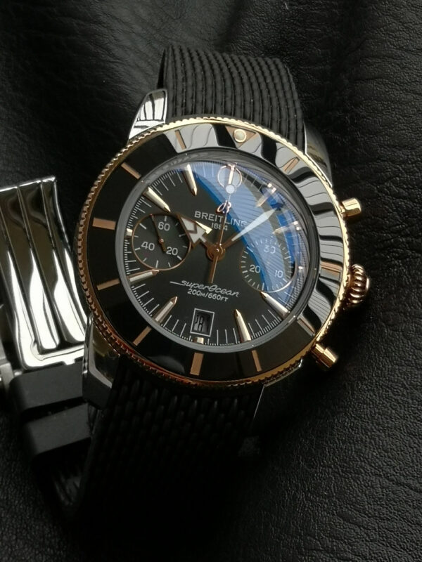 Breitling Superocean Heritage B01 Chronograph 42 Black Dial