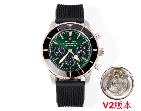 Breitling Superocean Heritage Green Blackeye Limited Edition