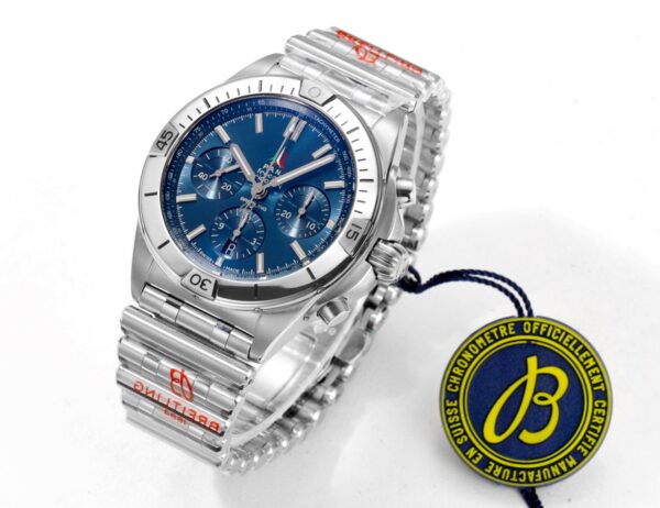 4(1) Breitling Chronomat B01 42mm AB01344A1C1A1 BLS