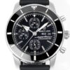 4(1) Breitling Superocean Heritage Chronograph 44 Black Dial