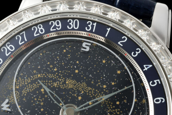 4(2) Patek Philippe 6104P-010 CELESTIAL Diamond Bezel