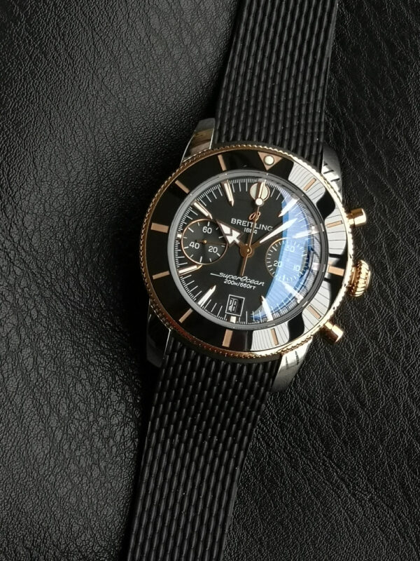 Breitling Superocean Heritage B01 Chronograph 42 Black Dial