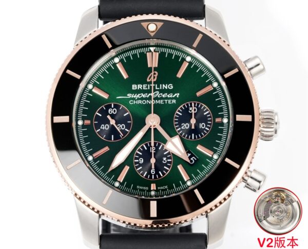 Breitling Superocean Heritage Green Blackeye Limited Edition