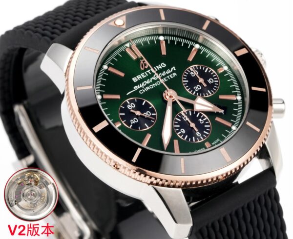 Breitling Superocean Heritage Green Blackeye Limited Edition