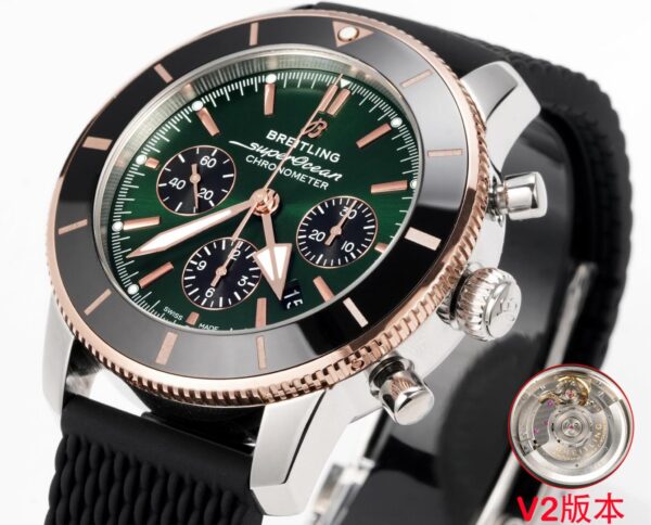 Breitling Superocean Heritage Green Blackeye Limited Edition