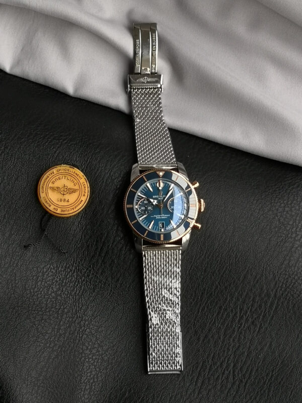 Breitling Superocean Heritage B01 Chronograph 42 Blue Dial