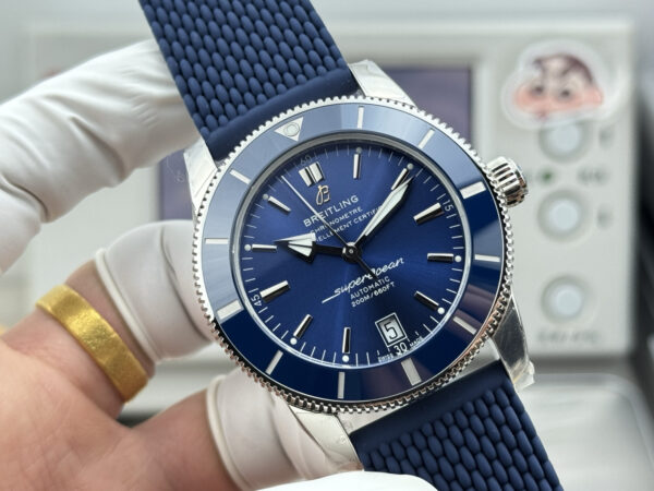 5(1) Breitling Superocean Heritage B20 Automatic 42 Blue Dial GF