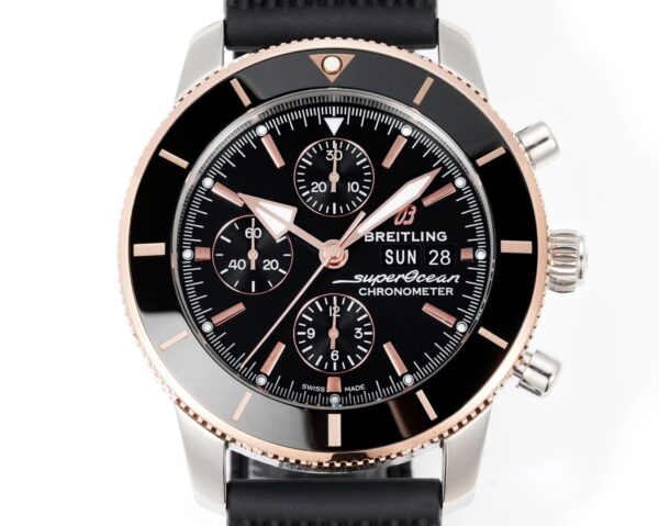 5(2) Breitling Superocean Heritage Two-Tone Black Dial