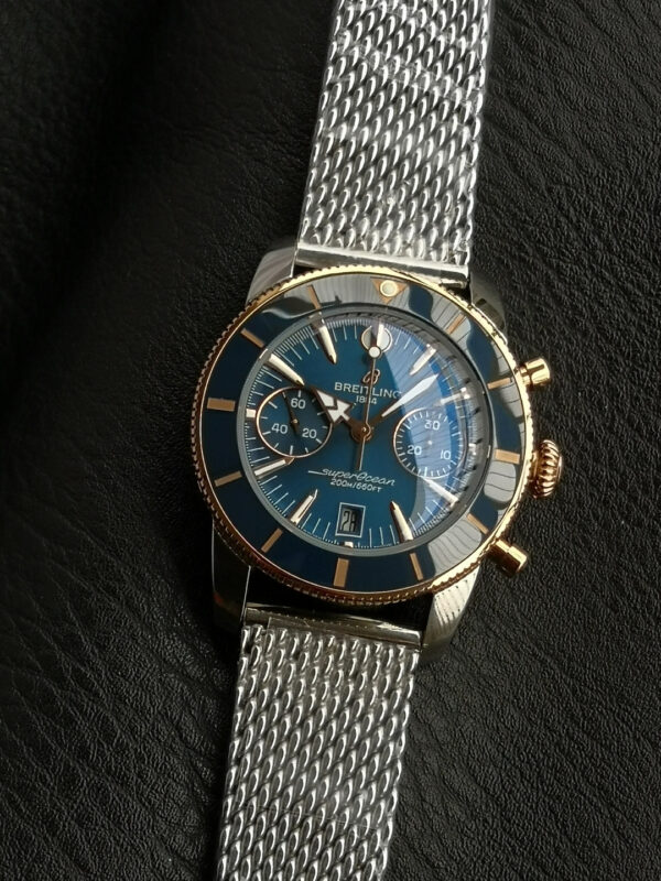 Breitling Superocean Heritage B01 Chronograph 42 Blue Dial