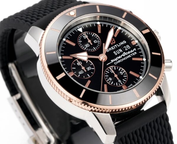 5(3) Breitling Superocean Heritage Two-Tone Black Dial