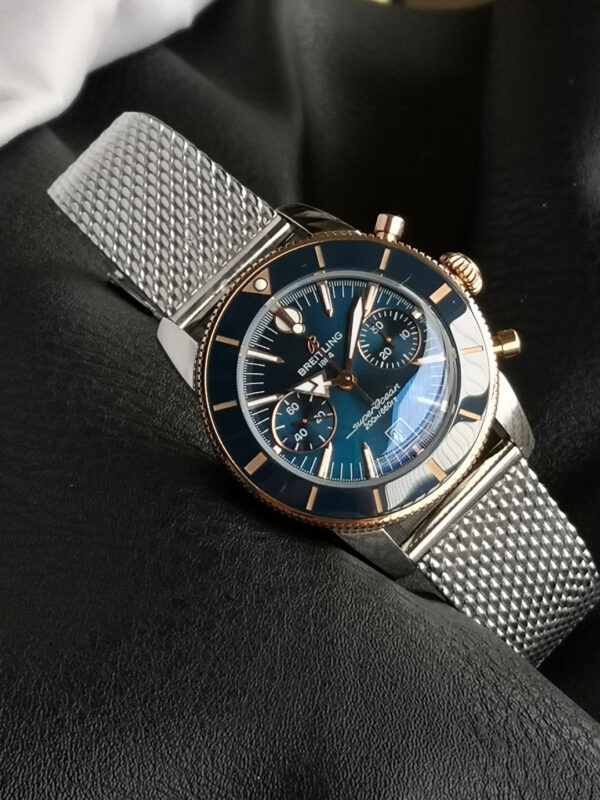 Breitling Superocean Heritage B01 Chronograph 42 Blue Dial