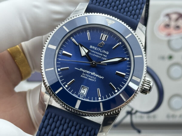 5(4) Breitling Superocean Heritage B20 Automatic 42 Blue Dial GF