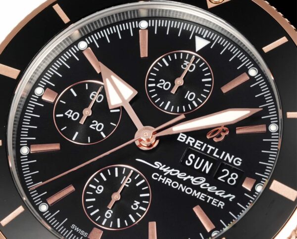 5(4) Breitling Superocean Heritage Two-Tone Black Dial