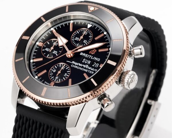 5(5) Breitling Superocean Heritage Two-Tone Black Dial