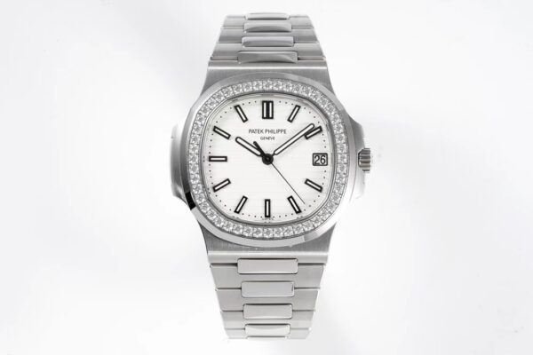 6 Patek Philippe Nautilus 5711 White Dial PPF