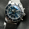 6 Breitling Superocean Heritage B01 Chronograph 42 Blue Dial