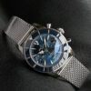 6(4) Breitling Superocean Heritage B01 Chronograph 42 Blue Dial