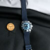 7(1) Breitling Superocean Heritage B01 Chronograph 42 Blue Dial