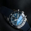 7(5) Breitling Superocean Heritage B01 Chronograph 42 Blue Dial