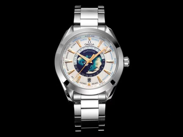 Omega Seamaster Aqua Terra 150M GMT Worldtimer White Dial