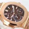 8(3) Patek Philippe Nautilus 5712/1K-001 Dark Brown Dial PPF