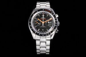 9 Omega Speedmaster Racing Black Dial Orange Accents