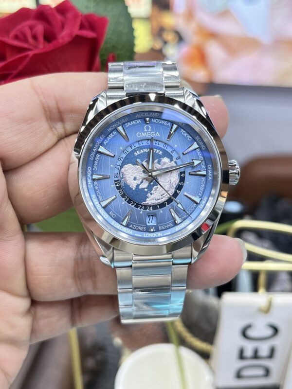 Omega Seamaster Aqua Terra 150M Worldtimer Summer Blue VSF