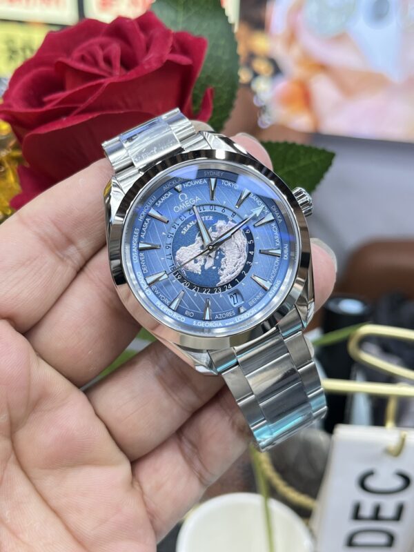 Omega Seamaster Aqua Terra 150M Worldtimer Summer Blue VSF