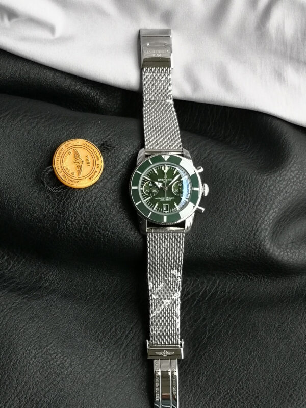 Breitling Superocean Heritage B01 Chronograph 42 Green Dial