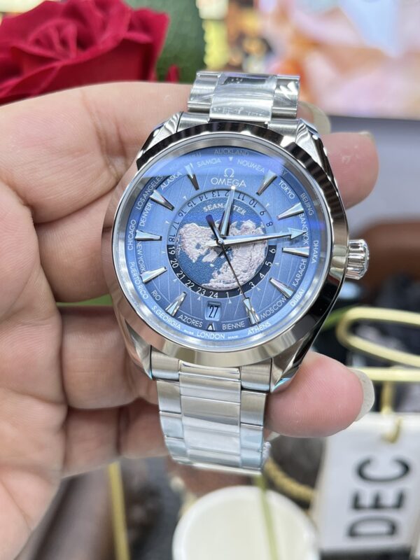 Omega Seamaster Aqua Terra 150M Worldtimer Summer Blue VSF