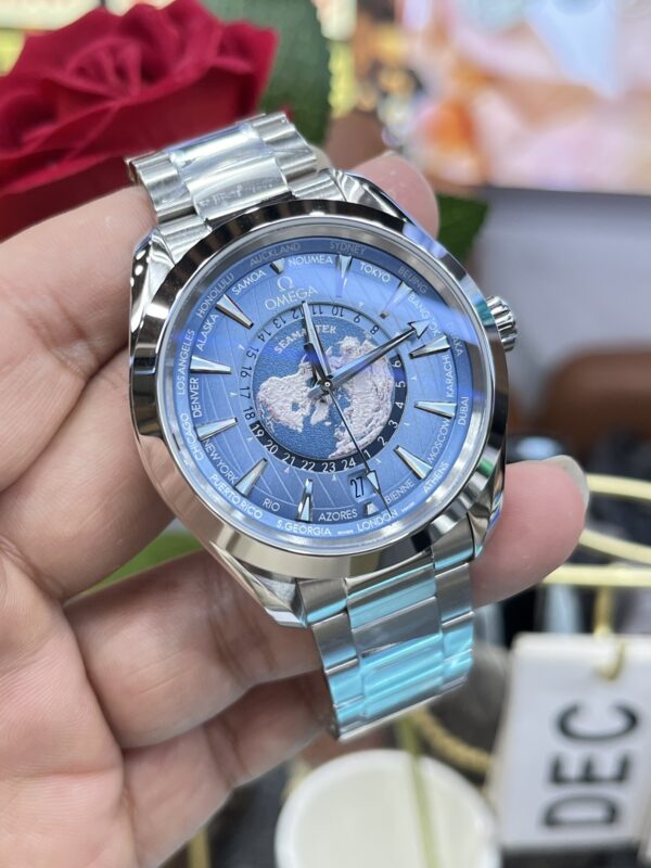 Omega Seamaster Aqua Terra 150M Worldtimer Summer Blue VSF