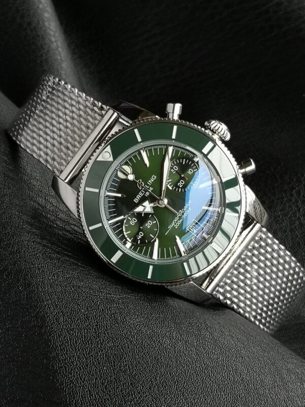 Breitling Superocean Heritage B01 Chronograph 42 Green Dial