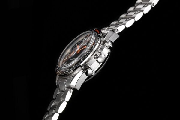 9(5) Omega Speedmaster Racing Black Dial Orange Accents