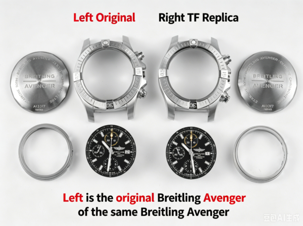 Breitling Avenger B01 Chronograph 45 Gray Dial Leather Strap
