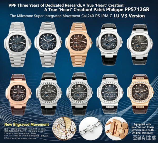 Patek Philippe Nautilus 5712 Tiffany & Co. Dark Blue Dial PPF